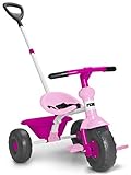 FEBER 800012140 Baby Trike Pink - Triciclo Rosa para niños y niñas de 1 a 3 años