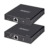 StarTech.com Подовжувач 4K HDMI Extender через кабель Ethernet CAT5/CAT6 - Подовжувач відео 4K 60Hz HDR до 70 м - Вихід аудіо S/PDIF - Комплект передавача та приймача HDMI (4K70IC-EXTEND-HDMI)