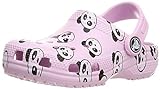 Crocs Classic Panda Print Clog, Obstrucción Unisex Niños, Ballerina Pink, 29 EU