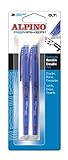 Шариковые ручки Alpino Blister 2 Remaker II Blue, BB000200