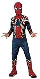 Rubie's Disfraz Avengers Official Iron Spider, Spiderman Classic, Talla S, 3-4 anos, altura 117 cm (700659_S)