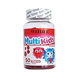 JOE WEIDER VICTORY Multikids Up Cherry. 50 gummies. Complejo vitamínico para niños. Producto 100% vegetal y sin gluten