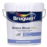 Bruguer Blanco Nieve Pintura para paredes 4L