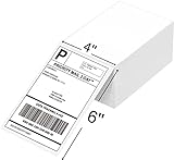 Etiquetas térmicas directas de 4 'x 6', 500 Etiqueta de envío exprés, Etiquetas de envío, 4 x 6 etiquetas térmicas para impresora,(500 etiquetas plegables）