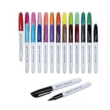 Amazon Basics Permanent Markers, 24-Pack, Assorted
