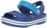 Crocs Crocband Sandal Kids, Sandalias Unisex Niños, Azul (Cerulean Blue/Ocean), 25/26 EU