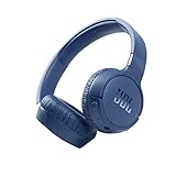 JBL Tune 660NC Auriculares supraaurales inalámbricos con bluetooth y cancelación de ruido, Sonido Pure Bass, hasta 44h de música de música continua, color azul