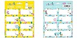 Клейкі етикетки Llama Lover - Наклейки з назвами книг / Упаковка шкільних етикеток - Назад до школи шкільне приладдя
