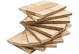 DON PALILLO - 1000 Palos helado de madera (EXTREMO PLANO), 10,5 cm. para manualidades, bricolaje