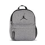 Nike Air Jordani Jumpman Classics Mini Backpack, Grey (erogba Heather), Iwọn kan