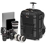 Lowepro LP37272-PWW Pro Trekker RLX 450 AW II - Hoʻololi-Wheeled Backpack, no 15” Laptop/iPad, Nā Kiʻi Mirrorless - DSLR, Sony, Drone, DJI Osmo Pro, DJI Mavic Pro, kala hina