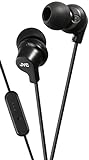 JVC HA-FR15-B-E - Auriculares in-Ear (con Controlador de Llamada) Color Negro