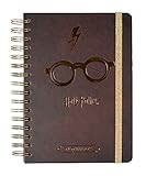 Cuaderno La Harry Potter - Cuaderno A5 - Cuaderno punteado | Bullet Journal - Cuaderno de notas - Bloc de notas A5 - Licencia oficial
