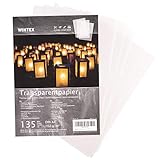 WINTEX 135 hojas de papel transparente DIN A4 102 g/qm super calidad