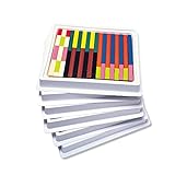 Learning Resources- Set Multipack de introducción a Las regletas de Cuisenaire Madera, Color (LER7503)