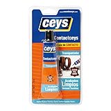 Ceys - ContactCeys Transparent - Формат блістера 70 мл - Надзвичайно стійкий до тепла та вологи - Склеювання шкіри