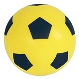 Balón de fútbol, espuma, tamaño 5, Color amarillo