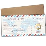 सरप्राइज ट्रिप स्क्रैच कार्ड - अनुकूलन योग्य बोर्डिंग टिकट - हवाई जहाज टिकट घोषणा उपहार - जन्मदिन सरप्राइज ट्रिप - अंग्रेजी में - डोल्से वीटा मॉडल