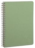 Clairefontaine 785363C - Cuaderno interior rayado, 100 páginas, color verde