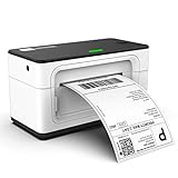 Termalni tiskalnik za nalepke MUNBYN, samolepilni tiskalnik za nalepke, hitra nalepka za nalepke, največ papirja pri 4x6 (največja širina: 104 mm), ESC / POS USB Združljiv z Windows / Mac