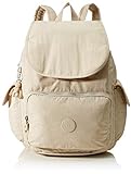 Kipling City Pack Medium Backpack Mochila, 18.5x32x37 cm (LxWxH), Marfil Dinámico