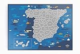 Rasca Viajeros Mapa rascable España