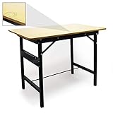 Tööpink Töökojalaud Tööpind Kokkupandav max. 150 kg vooderdatud lauamõõturkonveier