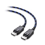 Cable Matters Cable Trenzado con certificación VESA DisplayPort 1.4 Totalmente Compatible con 8K HDR y DSC – 1,8 m