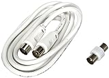 Meliconi ANT2M - 2 Meter Antenna Cable, White