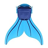 SANON Swimming Fins, Swimming Pool Fins, Swimming Fins Costume for Boys and Girls, Mermaid Tail, Monoleta