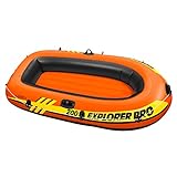 Intex Explorer Pro Inflatable Boat, Boat Only, Two Person (196 x 102 x 33 cm)