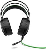 HP Pavilion 600 - Auriculares de Gaming con Cable (Sonido Envolvente 7.1, Micrófono con Banda Ajustable), Color Negro y Verde
