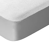 Pikolin Home - Protector de colchón para cuna de rizo, 100% algodón, impermeable y transpirable, 70x140cm-Cuna (Todas las medidas)