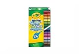 Crayola Supertips Markers 24s Hang Pack & Inspirational Magnet