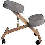 كرسي ركوع مريح احترافي من OR8، تصحيح العظام لآلام الظهر، آلام الرقبة، ارتفاع قابل للتعديل، وضعية جيدة، إطار مريح، وسائد للمنزل والمكتب