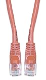 Offex Cable cruzado Ethernet Cat5e, color naranja, sin enganches/bota moldeada, 3 pies (OF-10X6-33303)