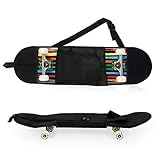 ZONSUSE Skateboard Bag, Longboard Bag, Skateboard Backpack, ກະເປົ໋າກະເປົ໋າກະເປົ໋າຍາວ, ເຫມາະສໍາລັບທຸກ Skateboards 7.75, 8, 8.25 ນິ້ວ