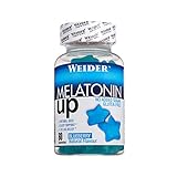 JOE WEIDER VICTORY Melatonine Up, 60 gummies, Sabor Blueberry, 1 mg de melatonina por gominola, Sin gluten y sin azúcar