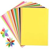 200 Hojas Papel A4 de Colores, Papel de Origami para Niños, Papel de Colores de Doble Cara para Papiroflexia Manualidades Bricolaje Dibujo Decoración Impresora Oficina (20 Colores)