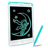Richgv 8.5 pouces. Tablette de dessin graphique, tablette d'écriture LCD, cadeau pour enfants, tableau blanc magnétique pour enfants, adultes, bureau ((bleu))