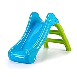 FEBER - First Slide, маленька і кольорова дитяча гірка, 2 в 1, з отвором для шланга, щоб стати водною гіркою, для хлопчиків і дівчаток від 1 року, Famous (FEB04000)