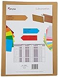 Pryse 1260001 - Sous-dossier, couleur kraft, A4, paquet de 50 unités
