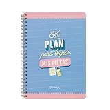 Mr. Wonderful Small notebook My plan to achieve my goals