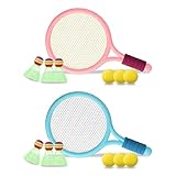 Ensemble de raquette de tennis pour enfants, ensemble de badminton pour enfants, badminton léger, badminton pour enfants, ensemble de raquettes, raquette jouet, jeux de sport éducatifs