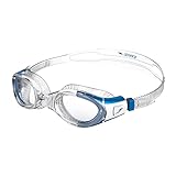 Speedo Junior Unisex Futura Bio Fuse Flexi Seal Gafas de natación Junior Unisex, Blanca, Talla Única