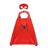GREAHWD Capas superheroes niños, disfraz superheroe regalo niño 3-9 años superheroes juguetes