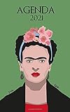 Agenda 2021: Weekly calendar planner Frida Kahlo