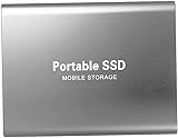 2TB External Portable 2TB USB3.1 External Portable Hard Disk for PC, Mac, Desktop, Chromebook(2TB, Silver-B)