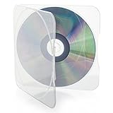 Vision Media 50 x de almacenamiento de marina ignarksi - transparente de alta calidad con capacidad para CD/DVD