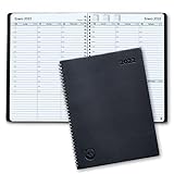 Agenda 2022 with Week View – A4 Planner 2022 Week View – Spiral Diary that Inspires productivity – Soft Cover, 30 minutes intervals – Weekly Calendar A4 – 21 x 28cm, in Spanish